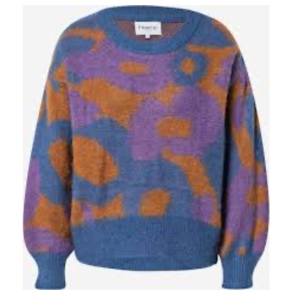 FRNCH Paris “Neliane” Print Design Size Medium EUC!